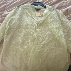 Green Finity Naturals sheer coat